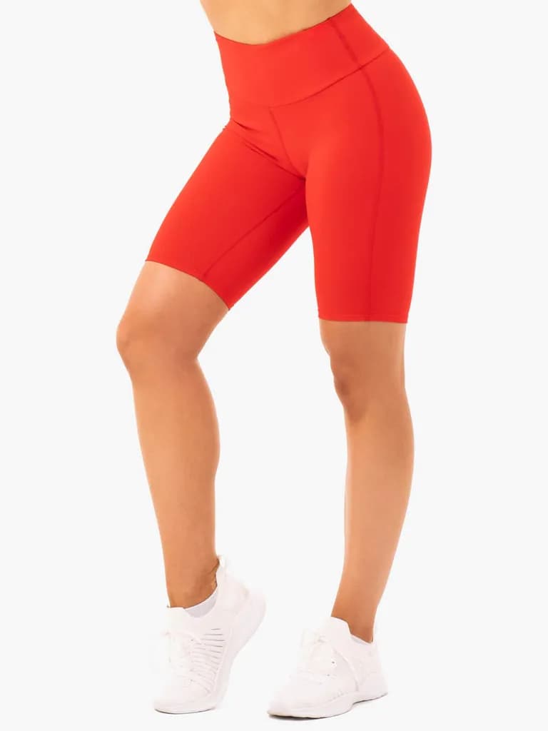 Staples Bike Shorts - Red — image 1 of 1