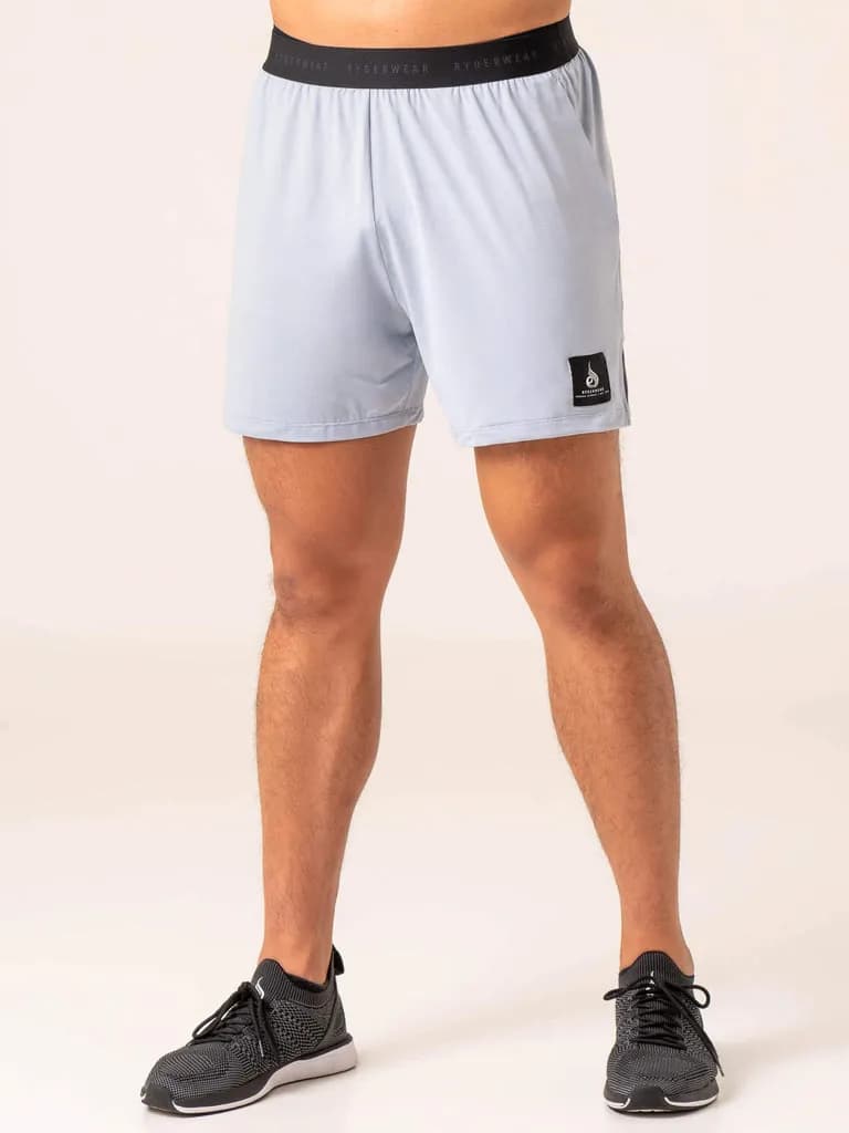 Terrain Mesh Gym Shorts - Ice Blue — image 1 of 1