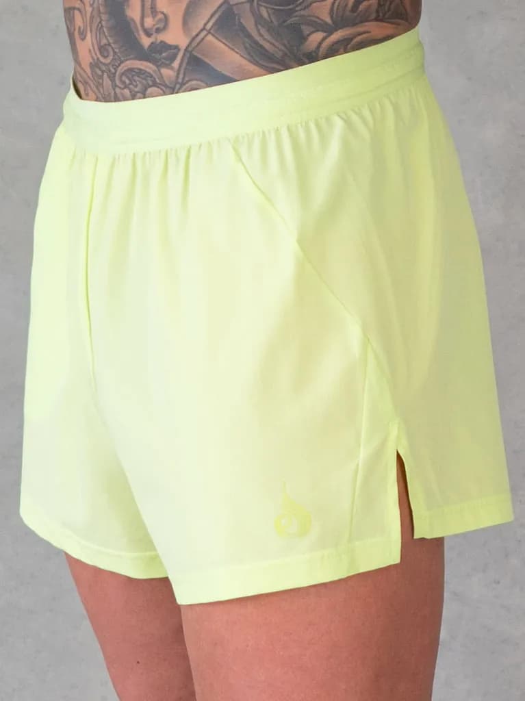 3" Training Shorts - Lime — image 1 of 1