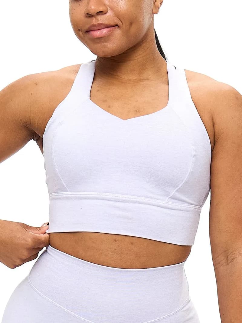 Twilight Dream Heather Sports Bra - Heather Lavender — image 1 of 1
