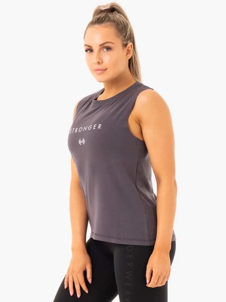 Baller Tank - Charcoal — image 1 of 1