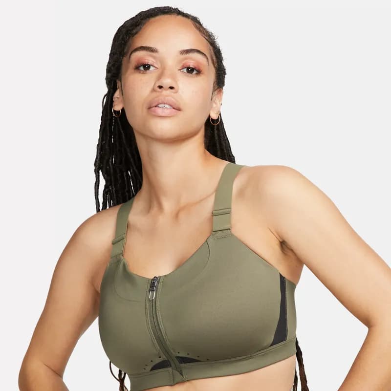 Wicked Zip Sports Bra - Lipstick Red — image 1 of 1