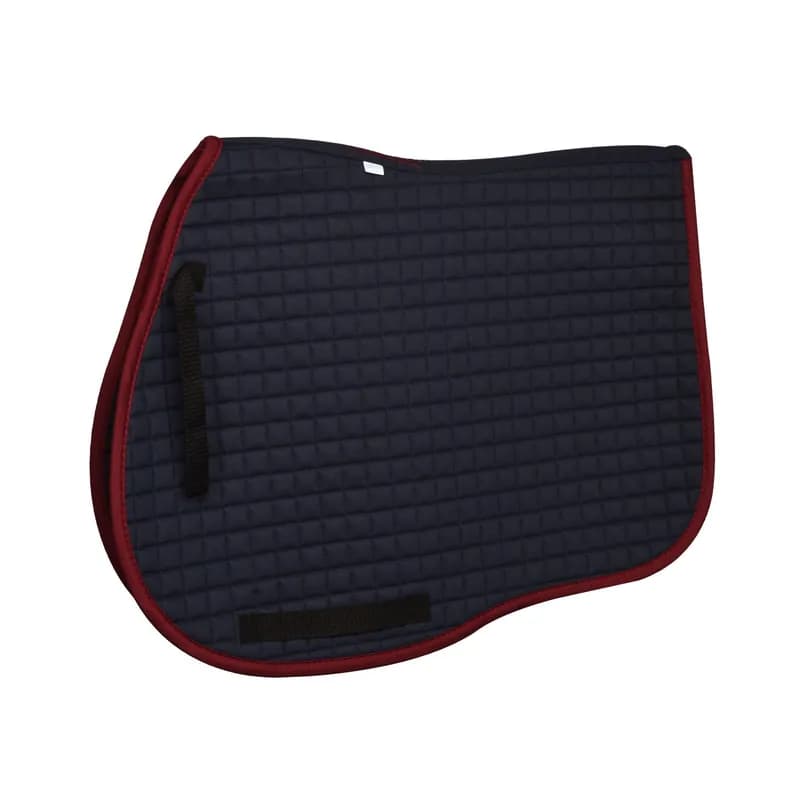 Coolmax Jumper All-Purpose Saddle Pad - Navy/Burgundy — image 1 of 1