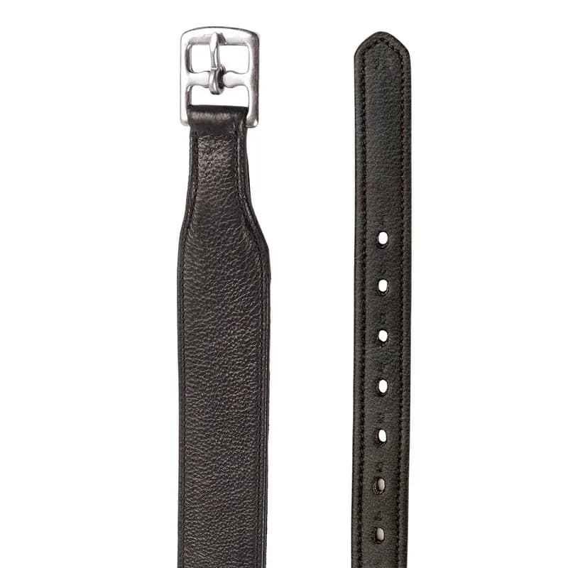 Covered Wide Comfort Stirrup Leathers - Dark Brown — image 1 of 1