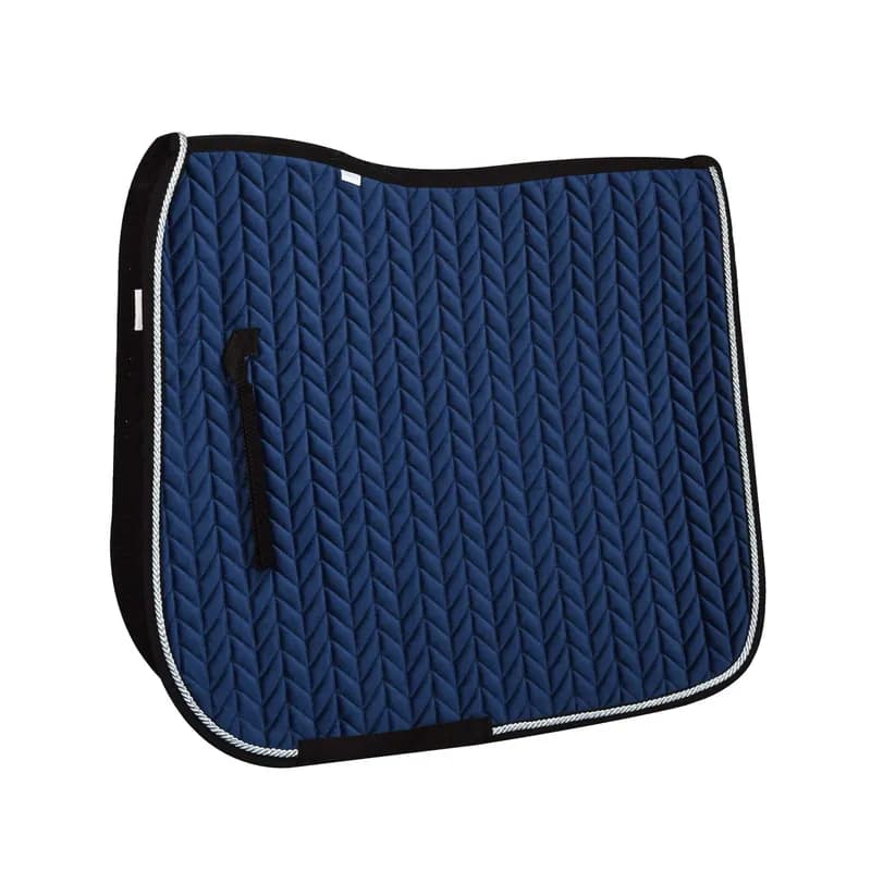 Elegance Velvet All-Purpose Saddle Pad - Blue/Light Blue/Black — image 1 of 1