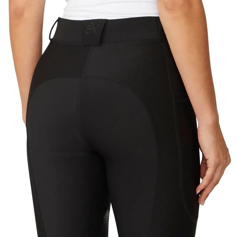Women's Equinox Knee Patch Breech - Black — image 1 of 1