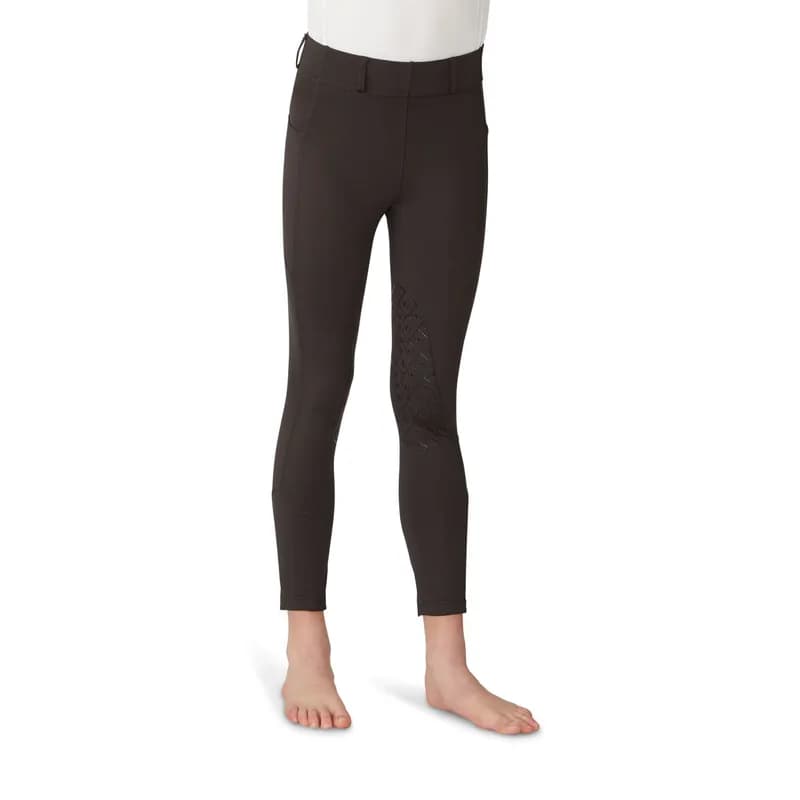 Kids' Aerowick Pull On Silicone Knee Patch Breech - Charcoal — image 1 of 1