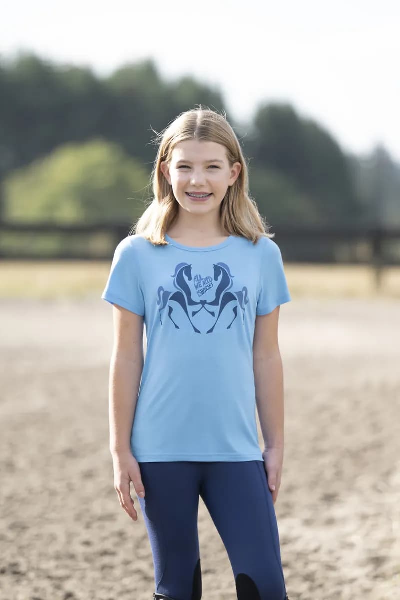 Kids All We Need Is Horses Tee — image 1 of 1