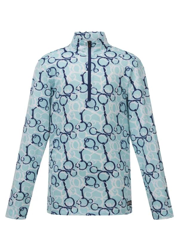 Kids Breeze Ice Fil® Long Sleeve Riding Shirt — image 1 of 1