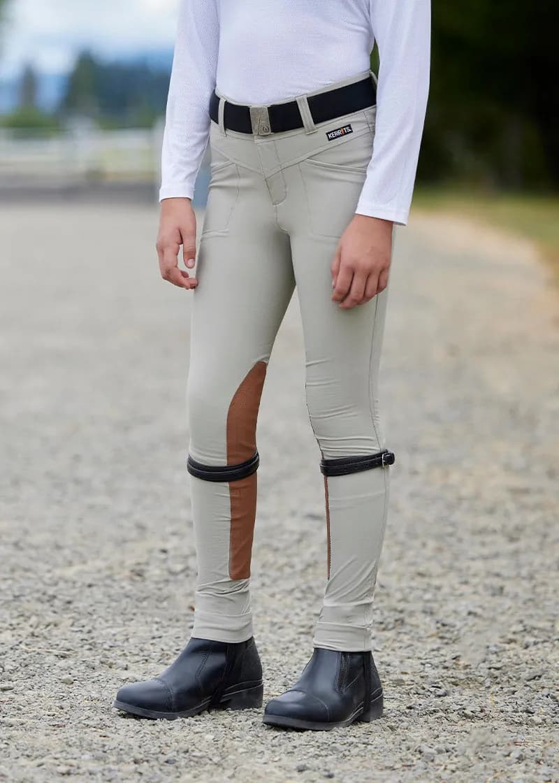 Kids Crossover™ Extended Knee Patch Jodhpurs — image 1 of 1