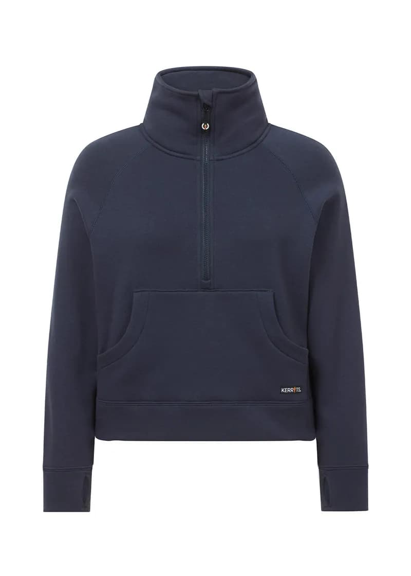 Kids Etched Equine Half Zip Sweatshirt — image 1 of 1