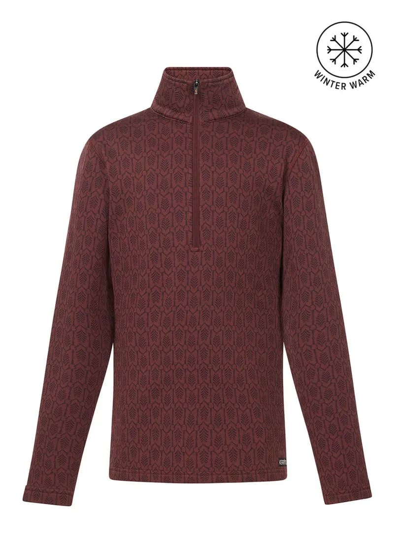 Kids Snaffle Links Fleece Half Zip Riding Top — image 1 of 1