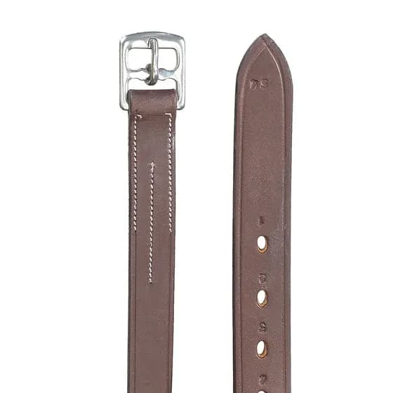 Kids' Solid English Leather Stirrup Leathers - Australian Nut — image 1 of 1