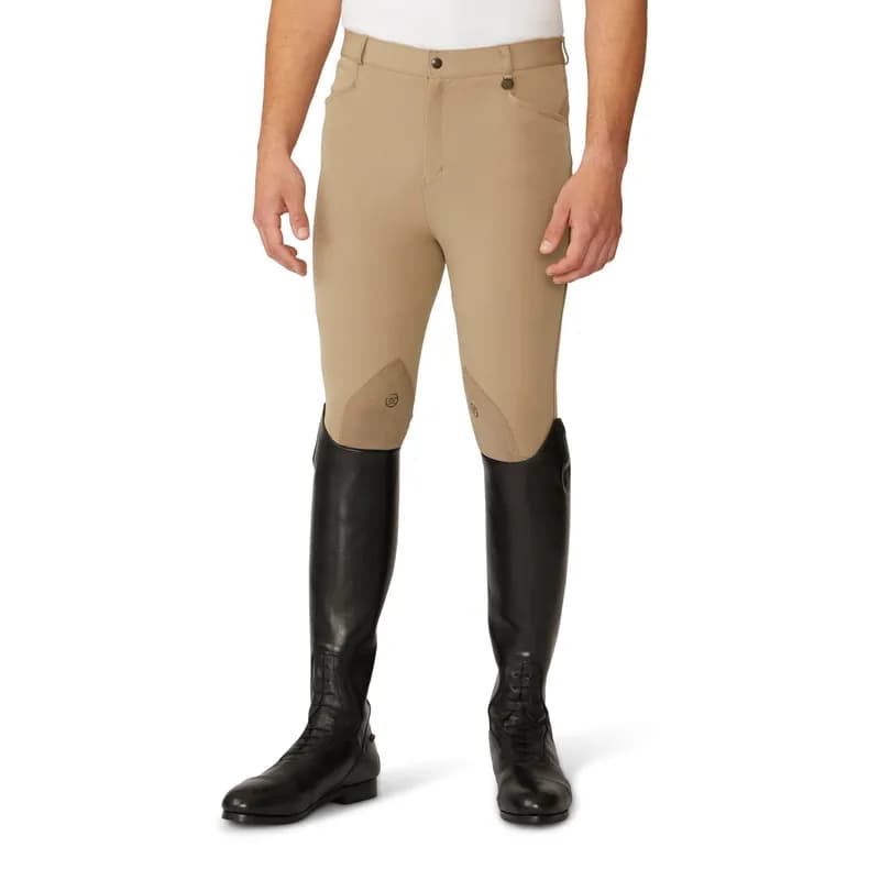 Men's EuroWeave DX Suede Knee Patch Breech - Light Tan — image 1 of 1