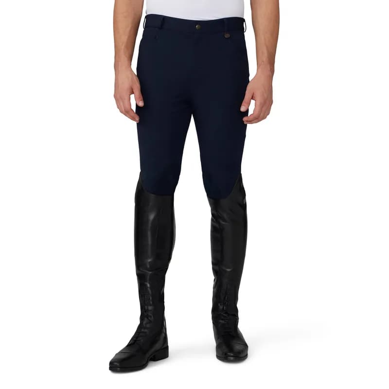 Men's EuroWeave DX Suede Knee Patch Breech - Navy — image 1 of 1