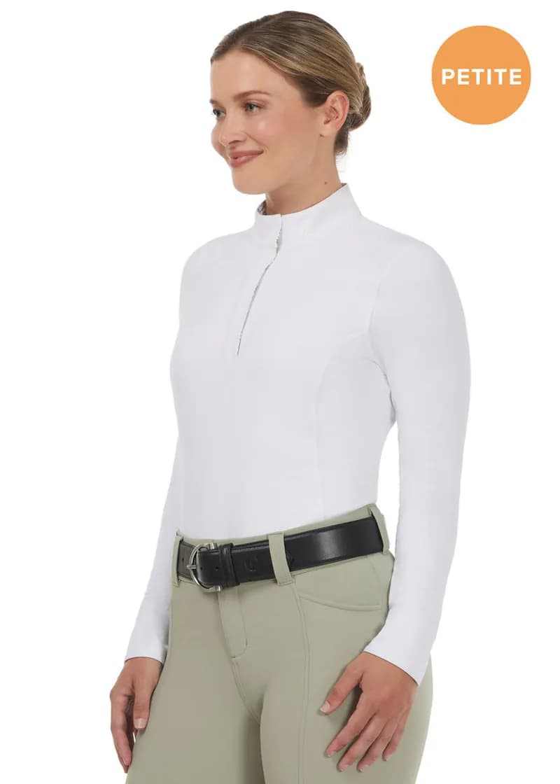 Petite Affinity® Pro Long Sleeve Show Shirt — image 1 of 1