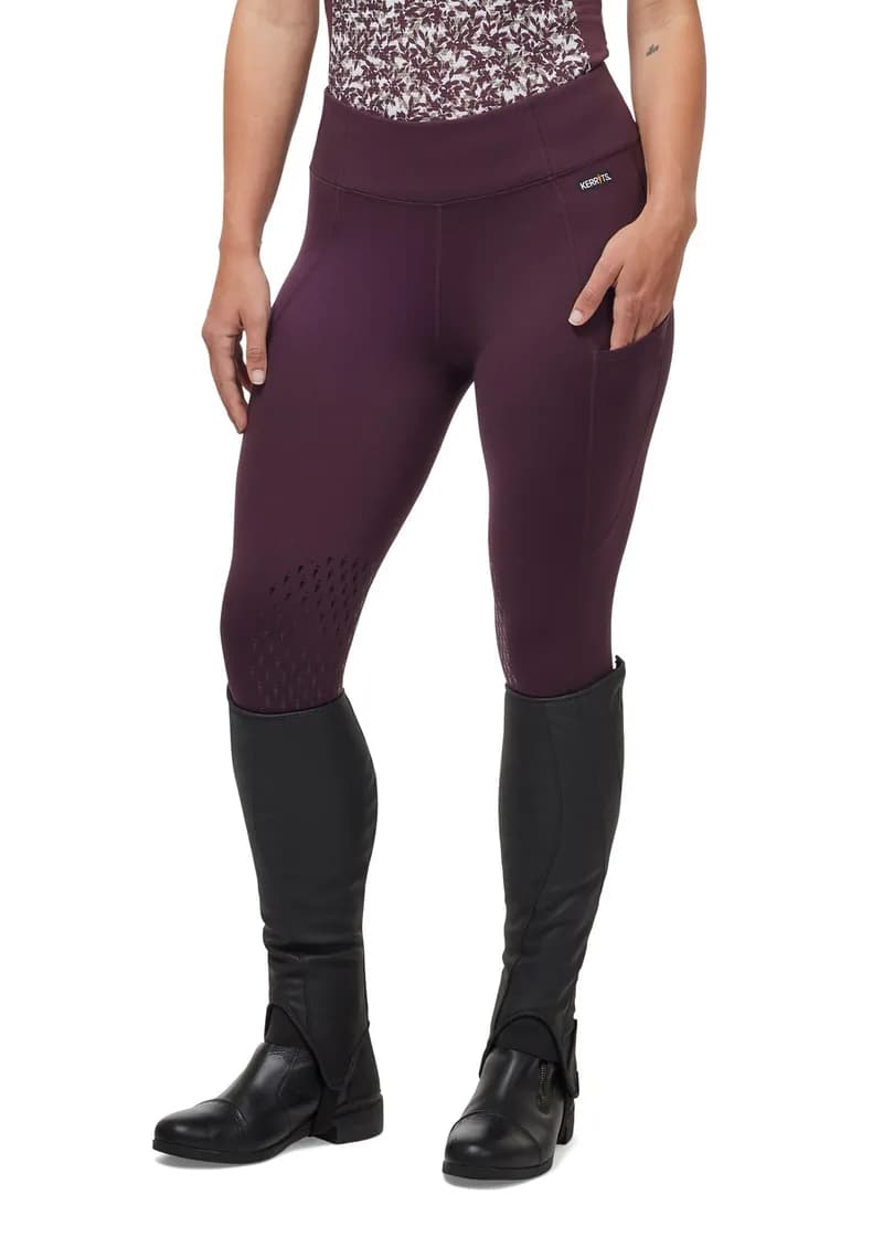 Printed Knee Patch Pocket Sport Tight — image 1 of 1