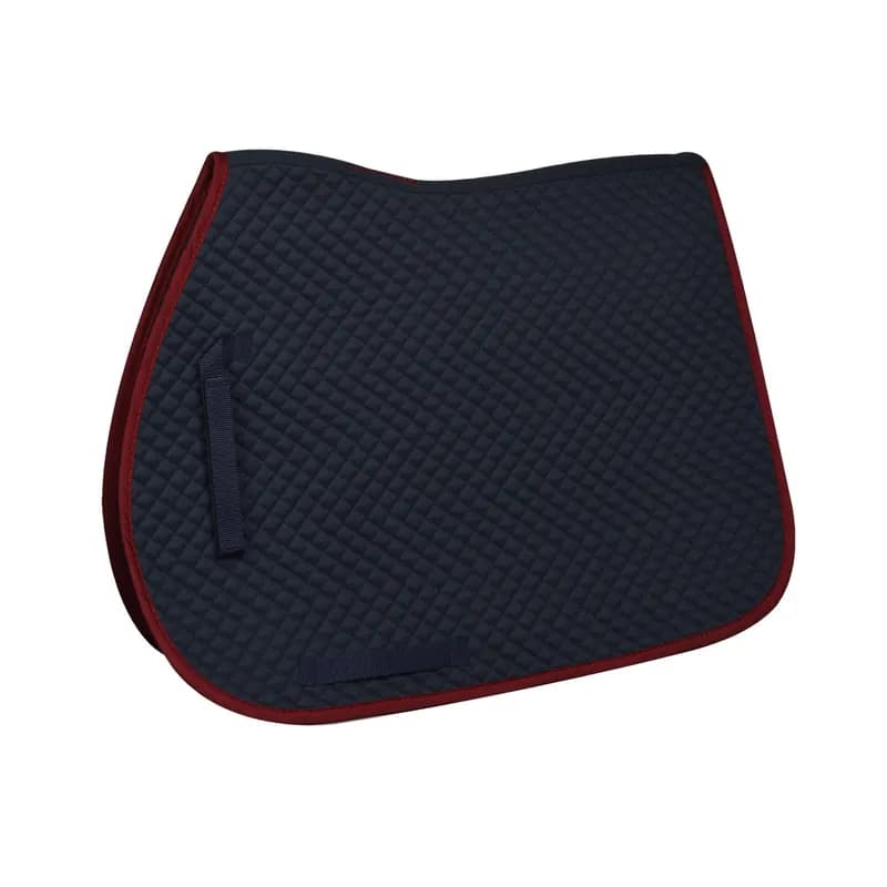 Pro Mini Diamond All-Purpose Saddle Pad - Navy/Burgundy — image 1 of 1