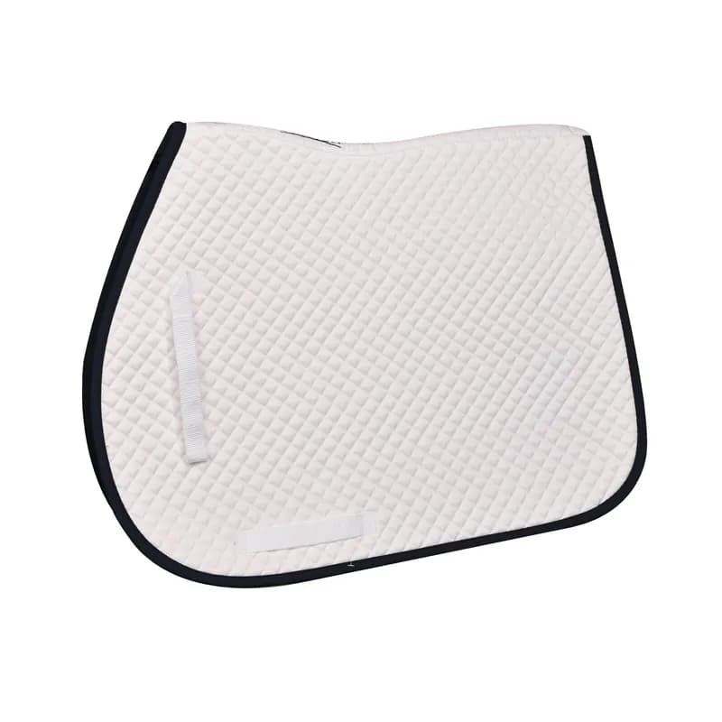 Pro Mini Diamond All-Purpose Saddle Pad - White/Navy — image 1 of 1