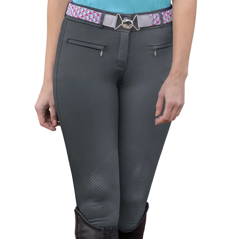 Women's Signature Knee Patch Breech - Grey — image 1 of 1