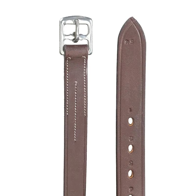 Solid English Leather Stirrup Leathers - Australian Nut — image 1 of 1