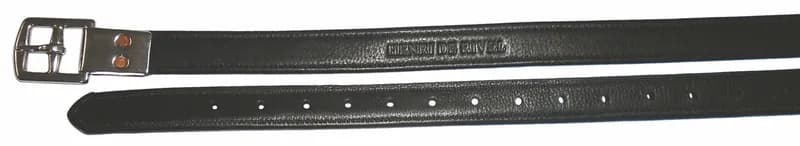 Triple Covered Stirrup Leathers - Black — image 1 of 1