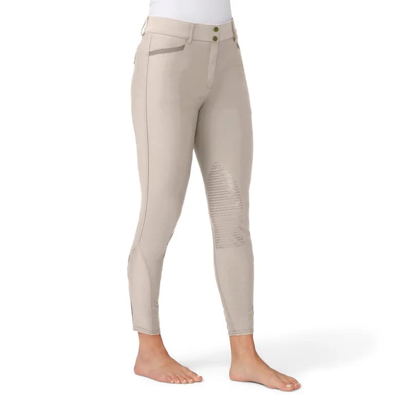Women's Dynamic Knee Patch Breech - Show Tan — image 1 of 1