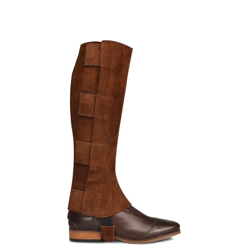 Women's EZ Tab Suede Half Chaps - Brown — image 1 of 1