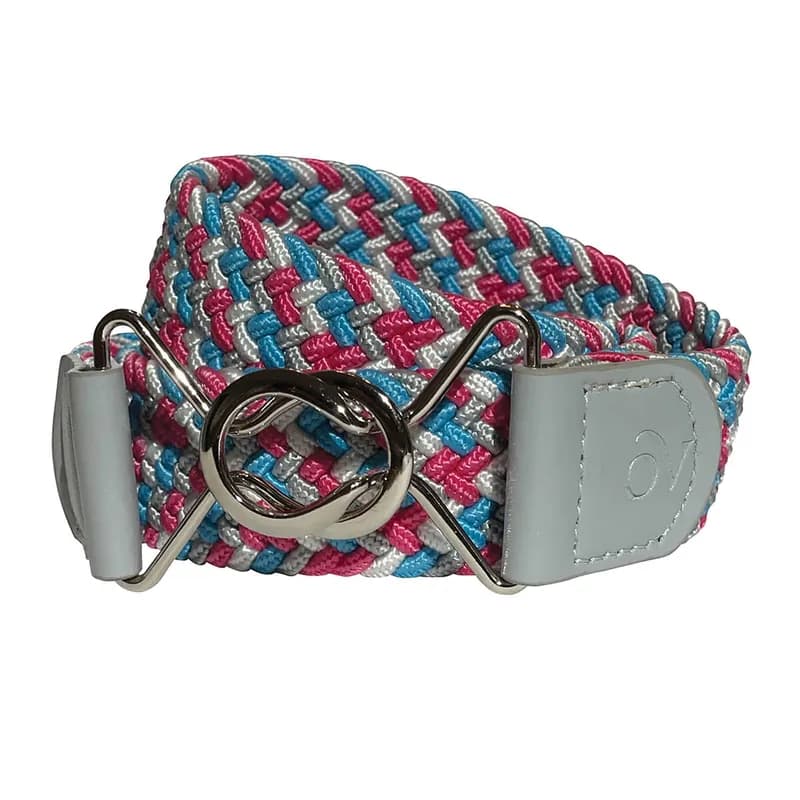 Women's Signature Braided Interlocking Belt - Cool Blue/Confetti — image 1 of 1