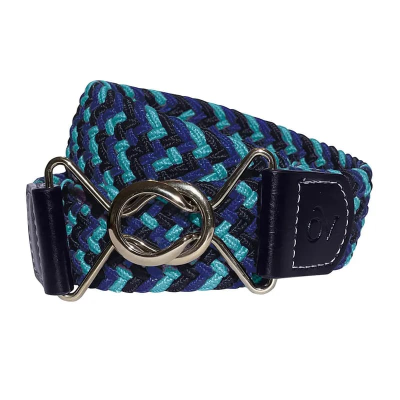 Women's Signature Braided Interlocking Belt - Navy/Roy/Reef — image 1 of 1