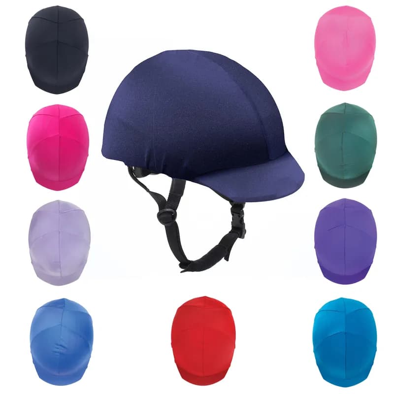 Zocks Solid Riding Helmet Cover - Florescent Pink — image 1 of 1