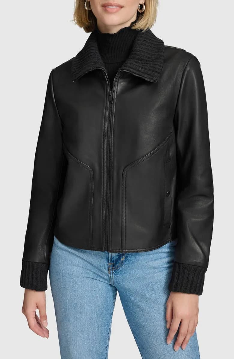 Beatrix Leather Jacket — image 1 of 1