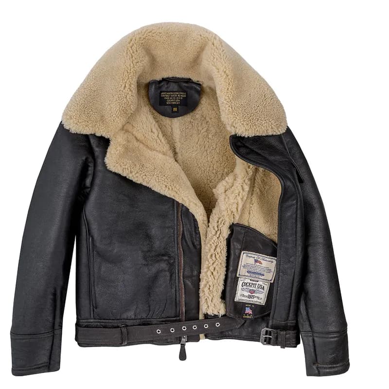 B-2 Sheepskin Jacket Z21C106 — image 1 of 1
