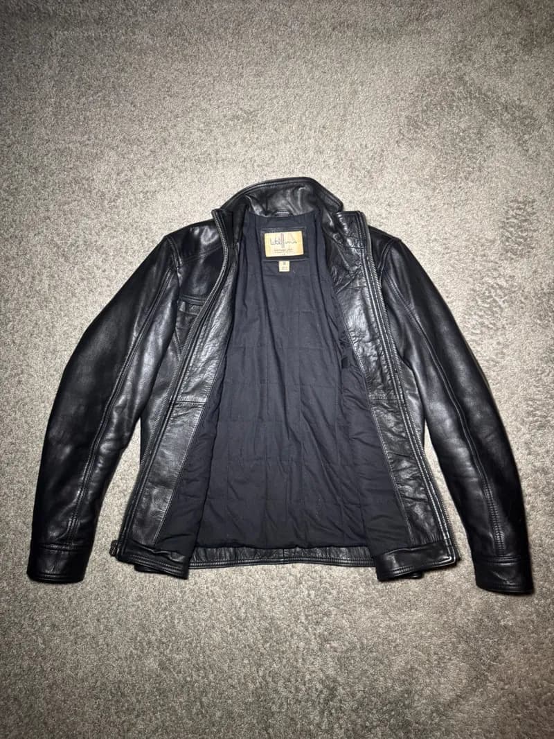 Sean Vintage Leather Racer Jacket — image 1 of 1