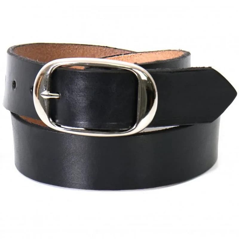 Hot Leathers BLA1012 Black Leather Belt — image 1 of 1