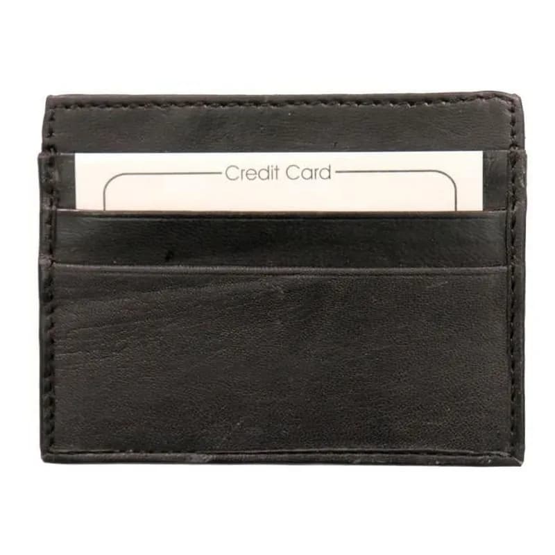 Hot Leathers Black Credit Card Holding Wallet WLD1024 — image 1 of 1