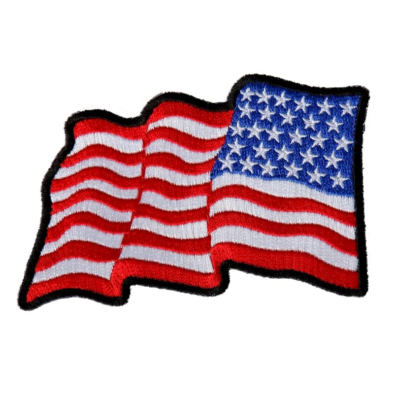 Hot Leathers PPA8992 Right Arm Wavy 4"x2" Patch — image 1 of 1