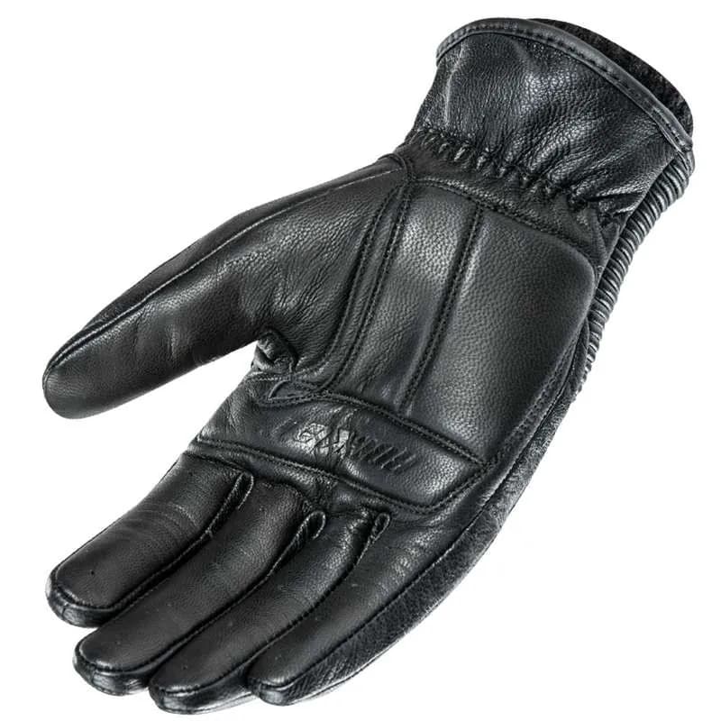 Joe Rocket Cafe Racer Men's Black Leather Gloves — image 1 of 1