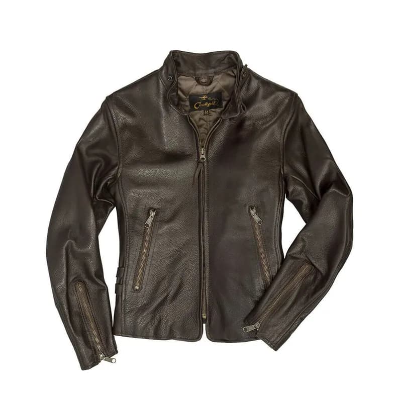 Motorcycle Cafe Racer Jacket W71A002 — image 1 of 1