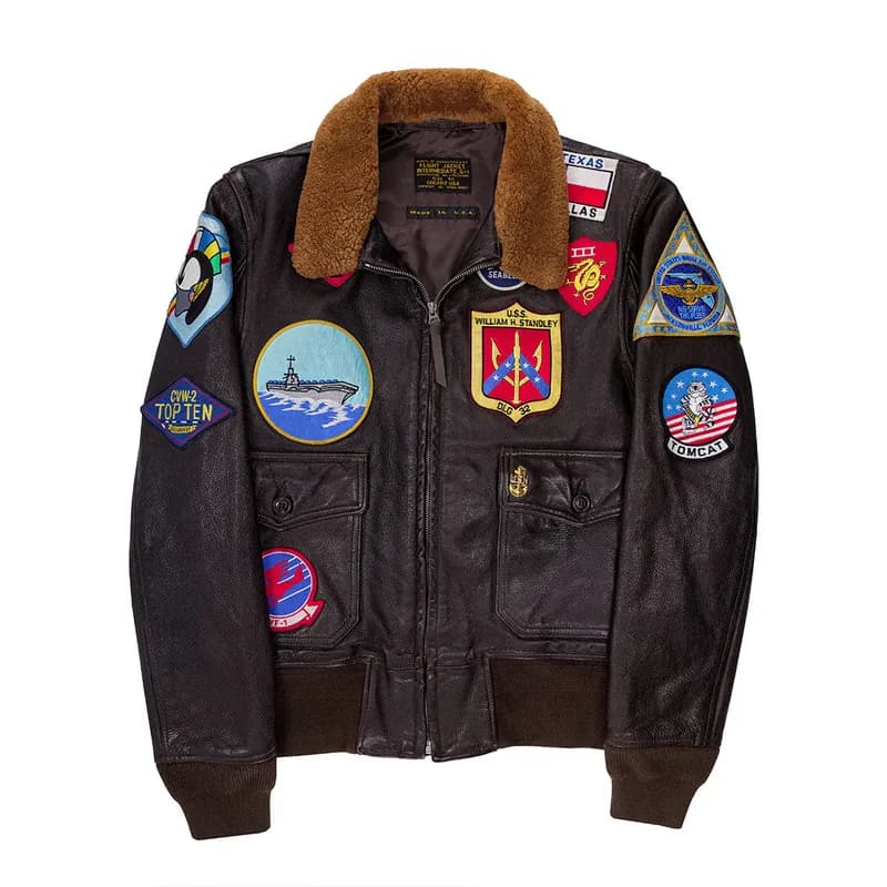 Movie Hero® Top Gun Navy G-1 Jacket Z201036T — image 1 of 1