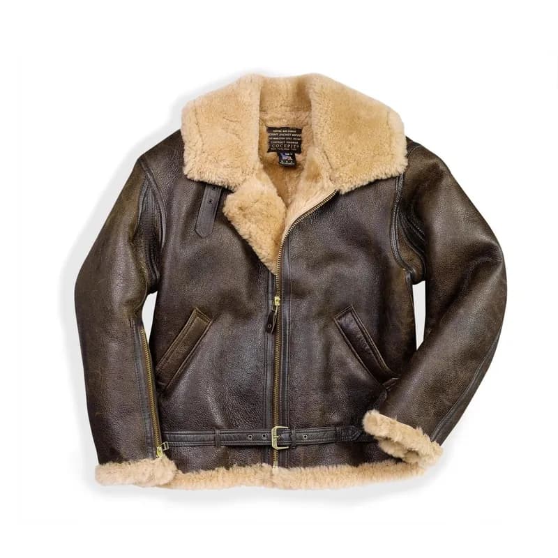 R.A.F Sheepskin Bomber Jacket Z2109 — image 1 of 1