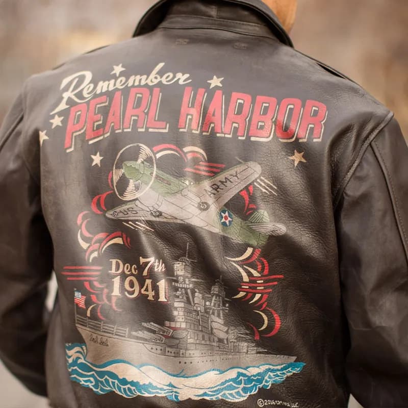 Remember Pearl Harbor™ A-2 Flight Jacket Z21W015M — image 1 of 1