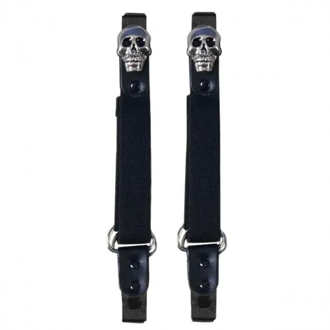 Skulls Motorcycle Riding Pant Clips — image 1 of 1