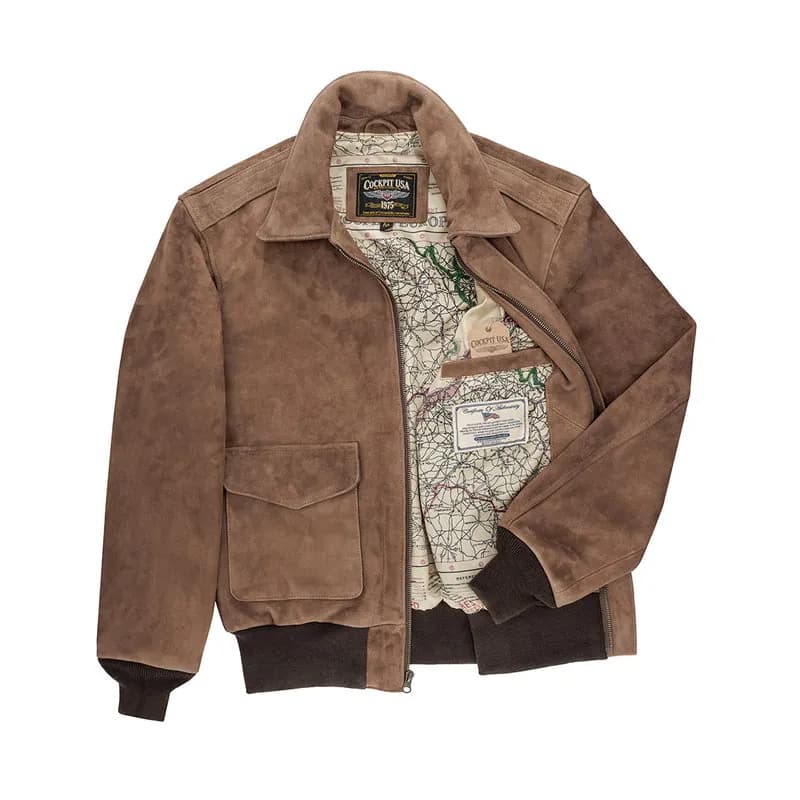 Gentlemen’s Cedar A-2 Flight Jacket Z21H100 — image 1 of 1
