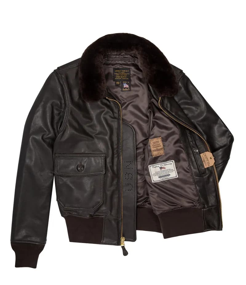 U.S. Navy Issue Mil Spec G-1 Jacket LONG/TALL Z2108L — image 1 of 1