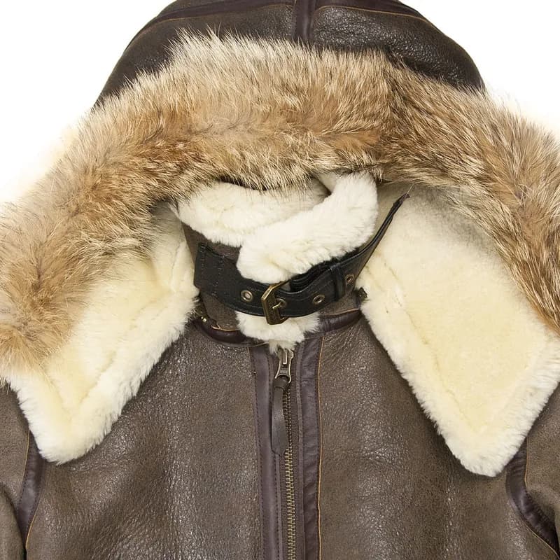 Women's Hooded Sheepskin Jacket W72N500 — image 1 of 1