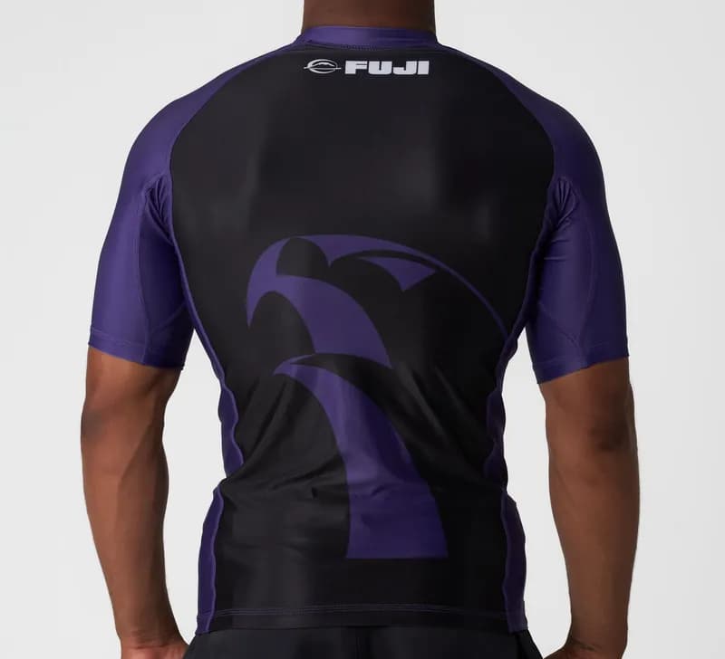 Alliance Ranked Short Sleeve Rashguard Purple — image 1 of 1