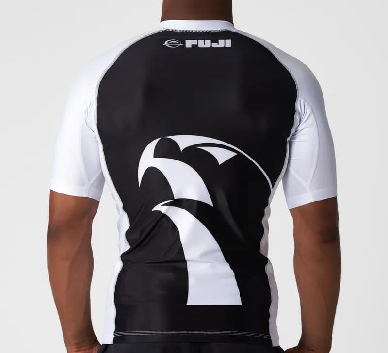 Alliance Ranked Short Sleeve Rashguard White — image 1 of 1