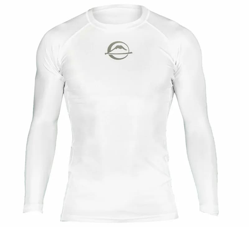 Baseline 2.0 Long Sleeve Rashguard White — image 1 of 1