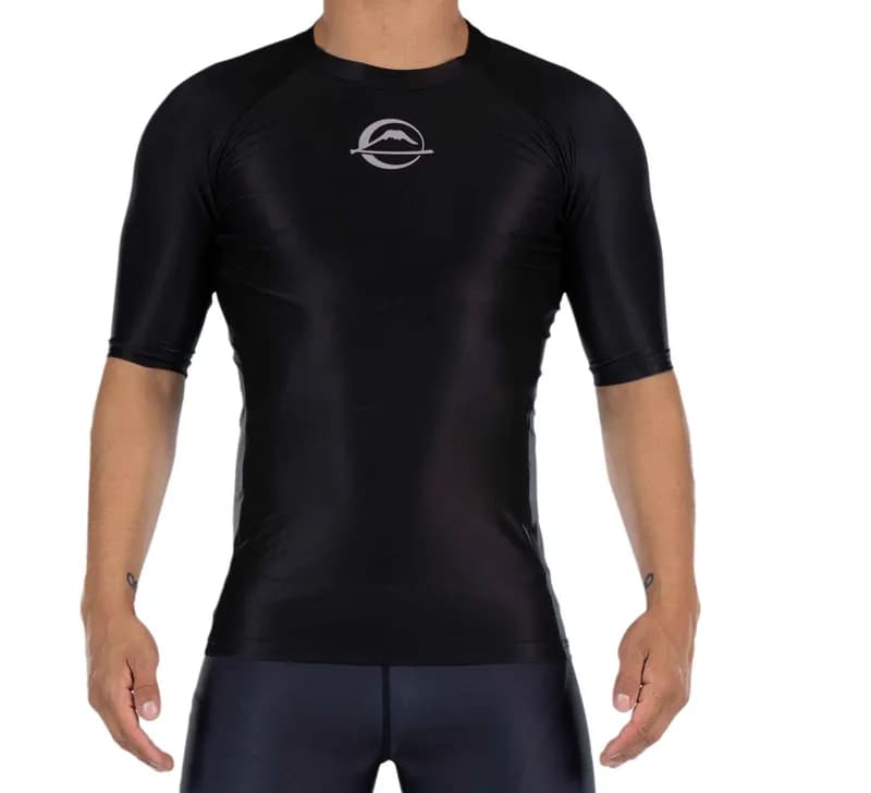Baseline 2.0 Short Sleeve Rashguard Black — image 1 of 1
